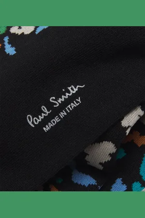 Paul Smith Cotton-Blend Jacaranda Socks