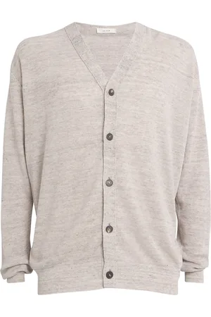 The Row Leopard Cotton-Blend Cardigan