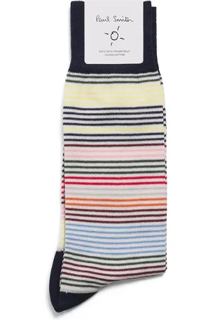 Paul Smith Cotton-Blend Idris Signature Socks