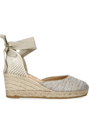 MANEBI Hamptons Wedge Espadrilles 80