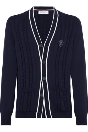 Brunello Cucinelli Cotton Cable-Knit Cardigan