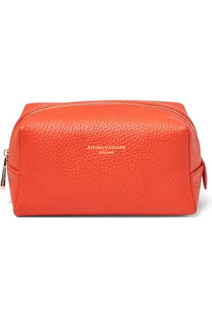 ASPINAL OF LONDON Leather London Make-Up Bag