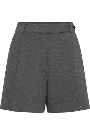 Brunello Cucinelli Techno Cotton Piqué Shorts