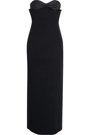 Khaite Bustier Corset Maxi Dress
