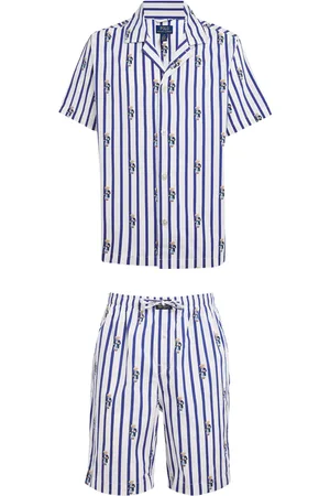 Ralph Lauren Cotton Stripe Bear Pyjama Set