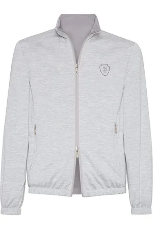 Brunello Cucinelli Silk-Cotton-Nylon Reversible Jacket