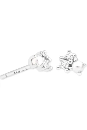 Astrid & Miyu Sterling Embellished Stud Earrings