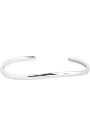 Astrid & Miyu Rhodium-Plated Infinite Cuff Bracelet