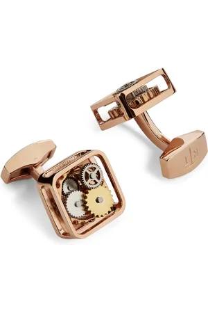 Tateossian Plated Square Gear Cufflinks