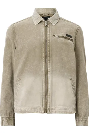AllSaints Washed Denim Rothwell Jacket