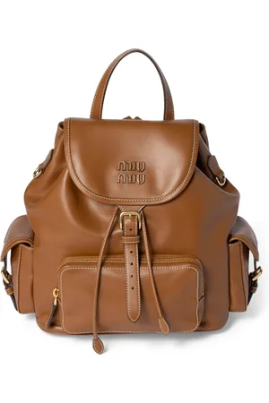 Miu Miu Leather Backpack