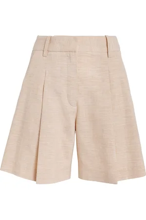 Claudie Pierlot Pleated Tailored Shorts