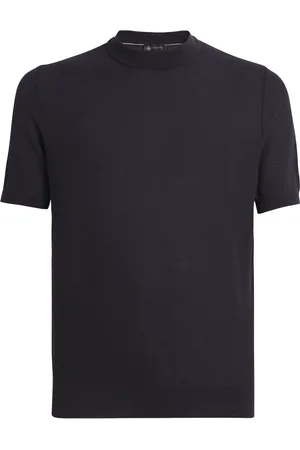 COLOMBO Cotton Short-Sleeve Sweater