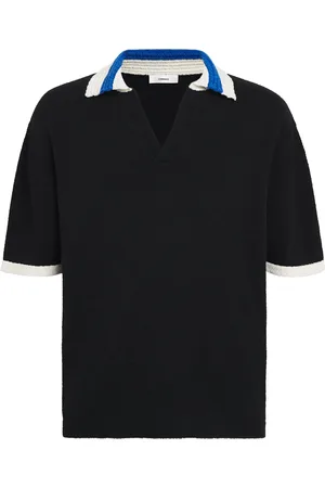 COMMAS Cotton-Blend Knit Polo Shirt
