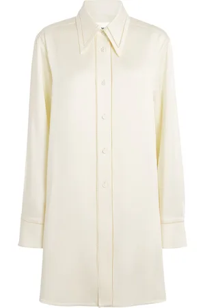 Jil Sander Satin Longline Shirt
