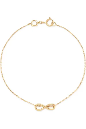 Astrid & Miyu Yellow Infinite Pendant Bracelet