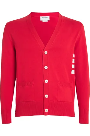 Thom Browne Cotton 4-Bar Cardigan