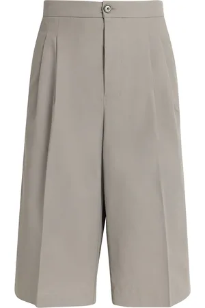 Ami Cotton-Blend Oversized Bermuda Shorts