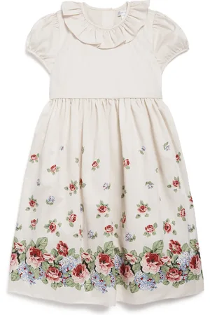 Ralph Lauren Cotton Sateen Floral Dress