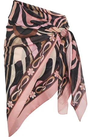 Puccini Cotton Marmo Print Sarong