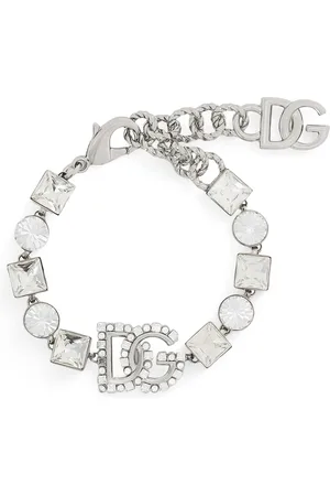 Dolce & Gabbana Crystal Dg Logo Bracelet