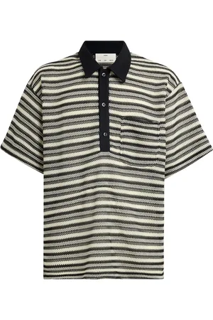SONG FOR THE MUTE Crochet Gym Polo Shirt