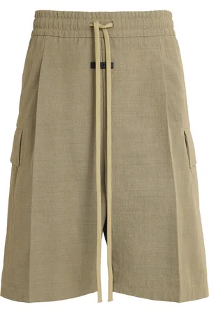 FEAR OF GOD Wool-Blend Pleated Cargo Shorts