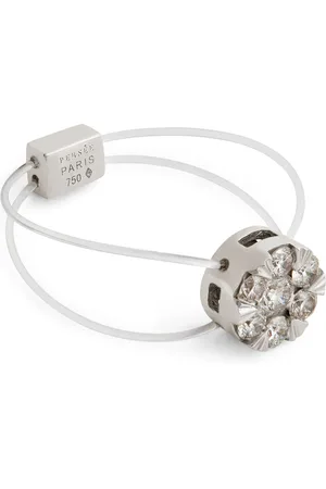 PERSÉE Gold and Diamond Floating Ring
