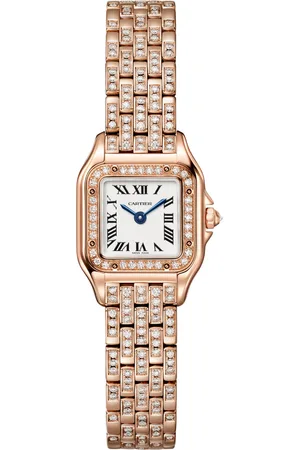 Cartier Rose Gold and Diamond Panthère de Watch