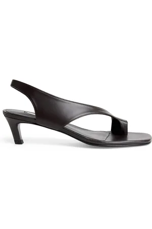 Totême Leather Toe-Thong Sandals 40