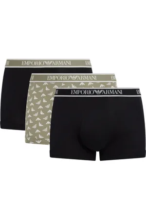 Emporio Armani Stretch-Cotton Trunks