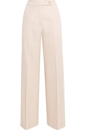 COLOMBO Silk-Cashmere Wide-Leg Trousers