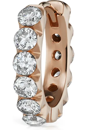 Maria Tash Invisible Set Large Diamond Eternity Hoop Earring