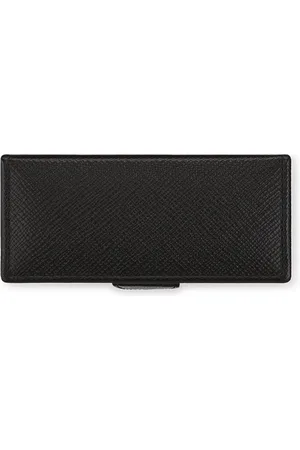 SMYTHSON Leather Panama Cufflink Box