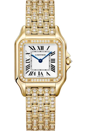 Cartier Yellow Gold and Diamond Panthère de Watch