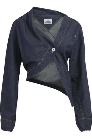 Vivienne Westwood Denim Asymmetric Natalia Shirt