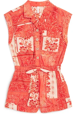 ZIMMERMANN Cotton Lucky Kids Pocket Playsuit