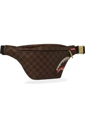 Sprayground Shark In Paris Blur Belt Bag