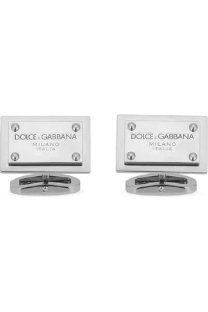 Dolce & Gabbana Logo Tag Cufflinks