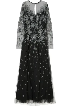 Persona by Marina Rinaldi Tulle Embellished Maxi Dress