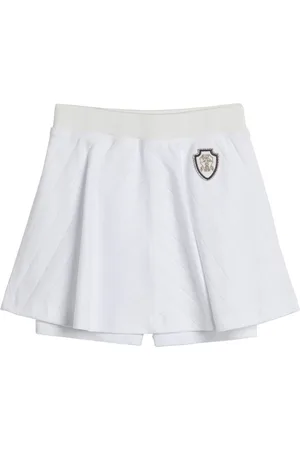 Brunello Cucinelli Cotton Skirt with In-Built Shorts