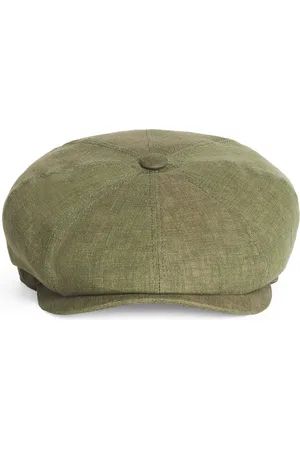 Stetson Linen Newsboy Flat Cap