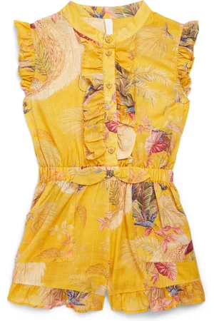 ZIMMERMANN Cotton Rhiannon Frill Playsuit