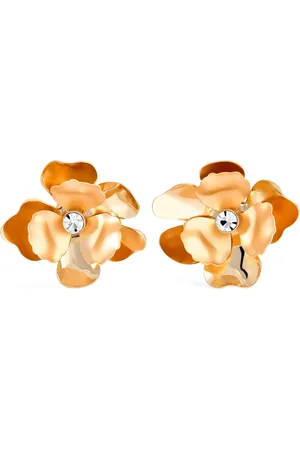 Carolina Herrera Floral Stud Earrings