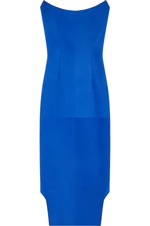 Givenchy Suede Bustier Midi Dress