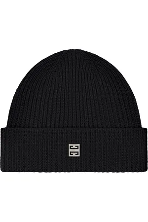 Givenchy Wool-Cashmere 4G Logo Beanie