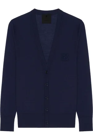 Givenchy Cashmere-Silk V-Neck Cardigan
