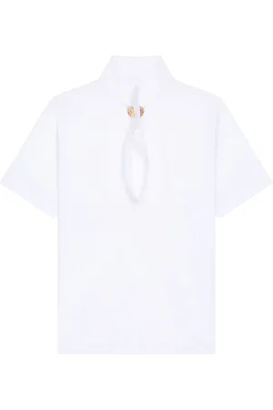 Givenchy Cotton Stand-Collar Shirt
