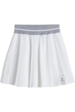 Brunello Cucinelli Pleated Skirt with In-Built Shorts