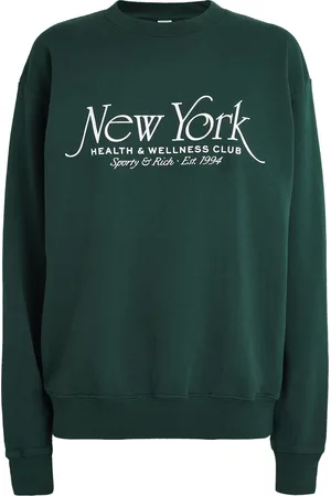 Sporty & Rich Cotton Ny 94 Sweatshirt